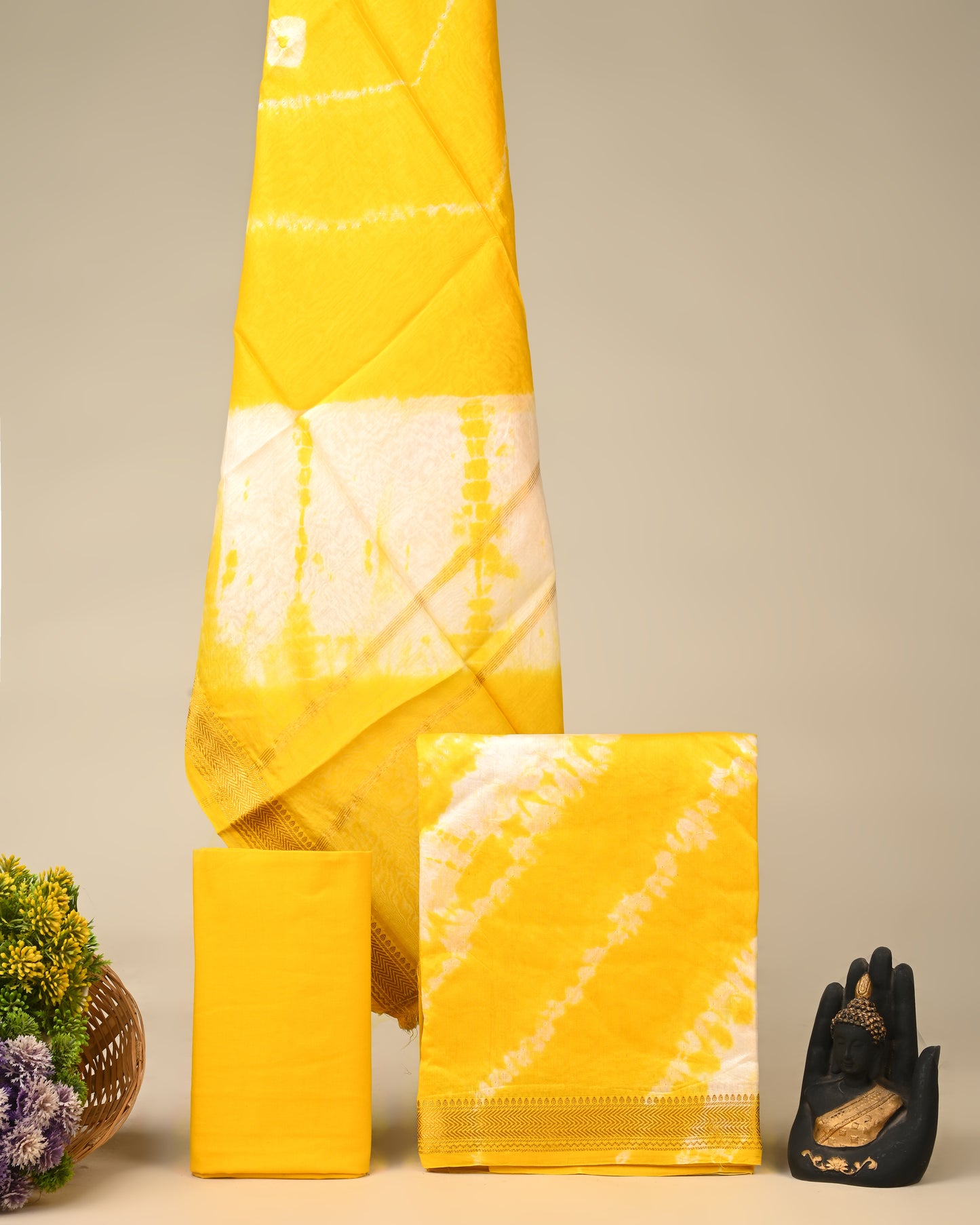 Maheshwari Silk Suit Set