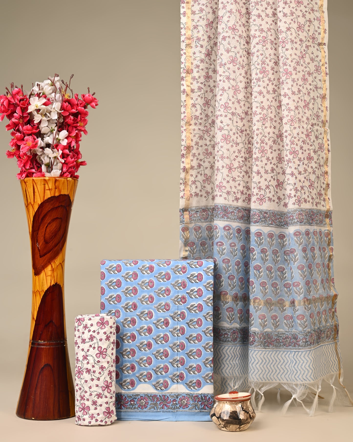 CHANDERI COTTON DUPATTA