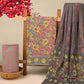 CHIFFON DUPATTA COTTON SUIT