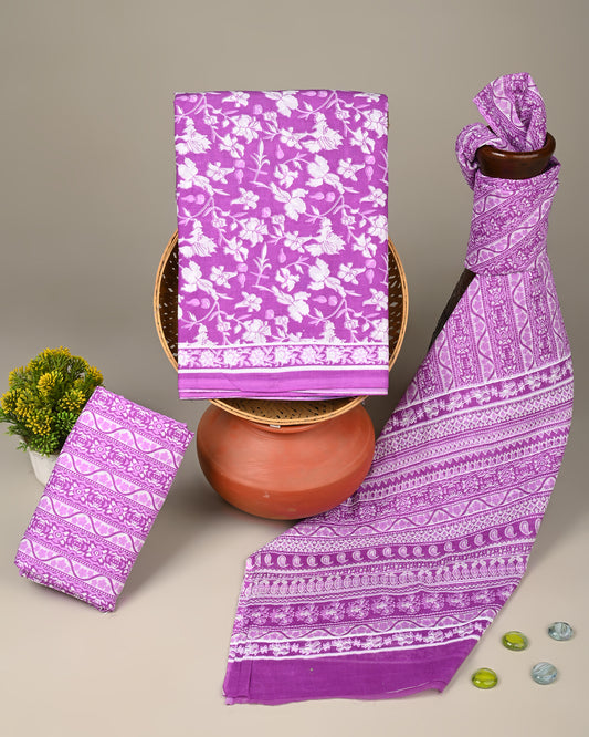 COTTON DUPATTA COTTON SUIT