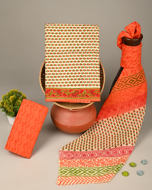 COTTON DUPATTA COTTON SUIT