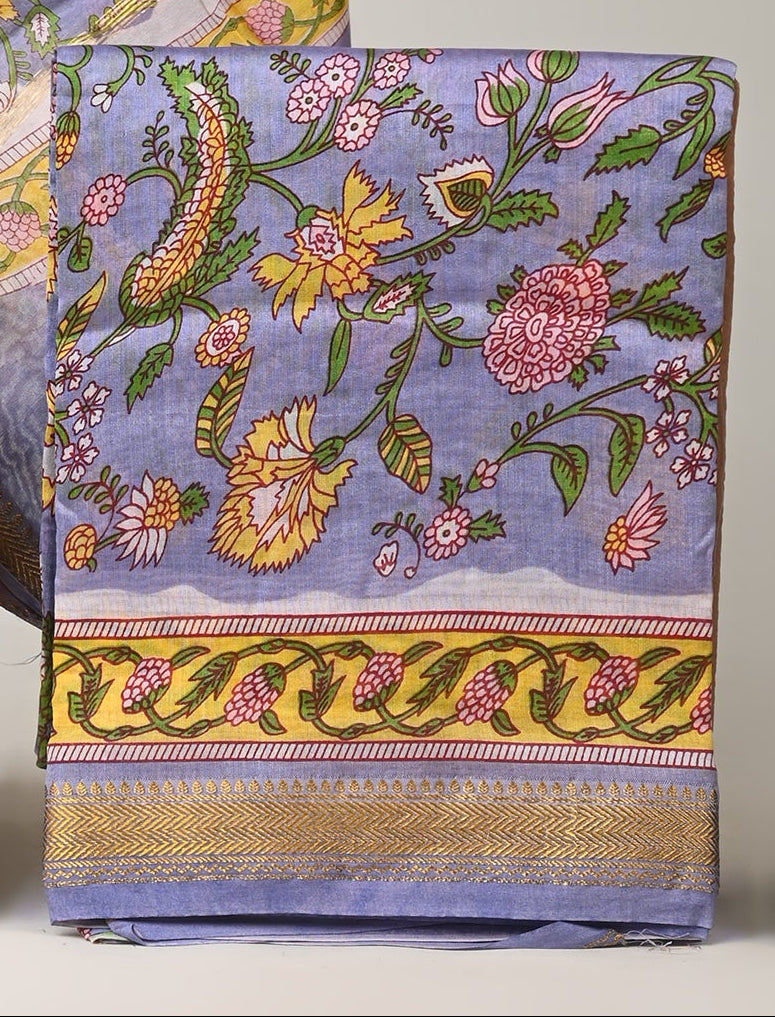 Maheshwari Silk Suit Set