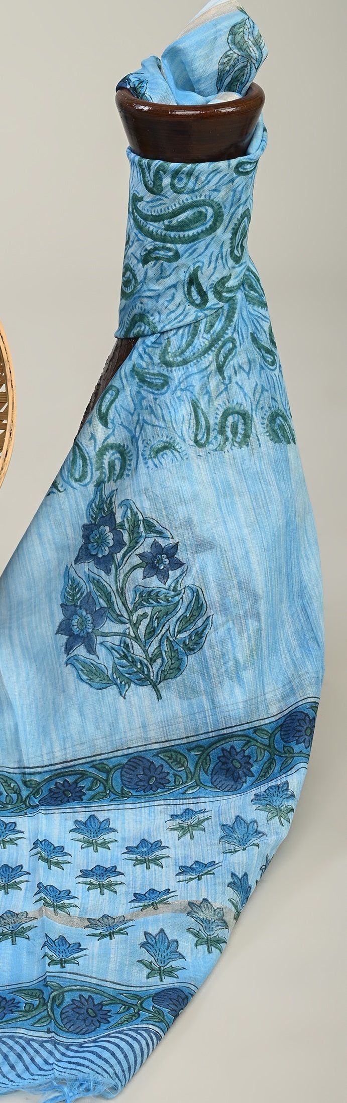 ORGANZA DUPATTA COTTON SUIT