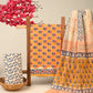 CHIFFON DUPATTA COTTON SUIT