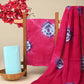 CHIFFON DUPATTA COTTON SUIT