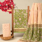 CHIFFON DUPATTA COTTON SUIT