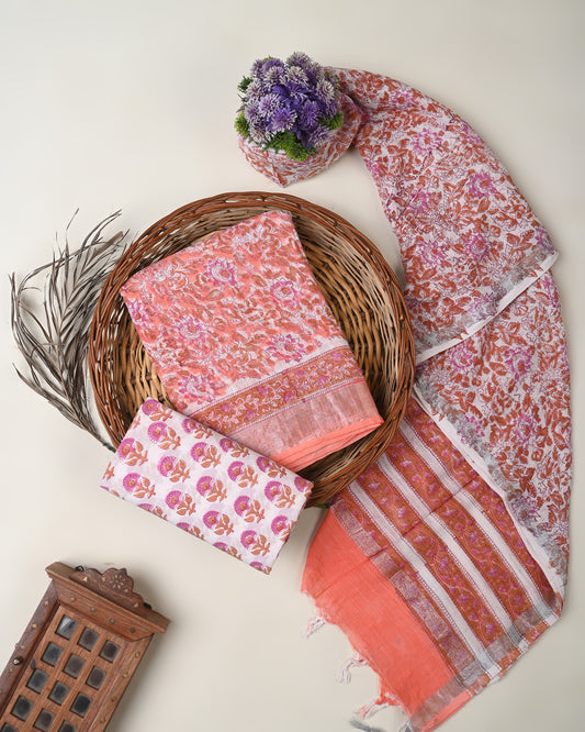 Linen Cotton Suit Set