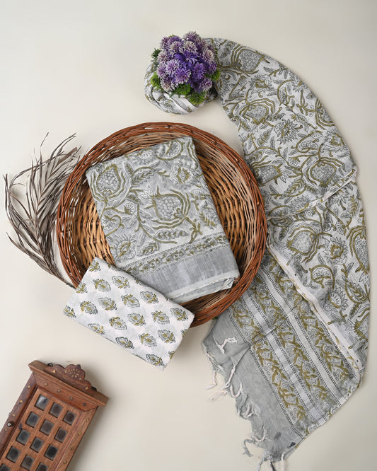 Linen Cotton Suit Set