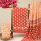 CHIFFON DUPATTA COTTON SUIT