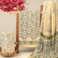 CHIFFON DUPATTA COTTON SUIT