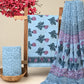 CHIFFON DUPATTA COTTON SUIT