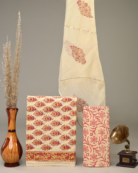 KOTA DORIYA LACE DUPATTA SUIT