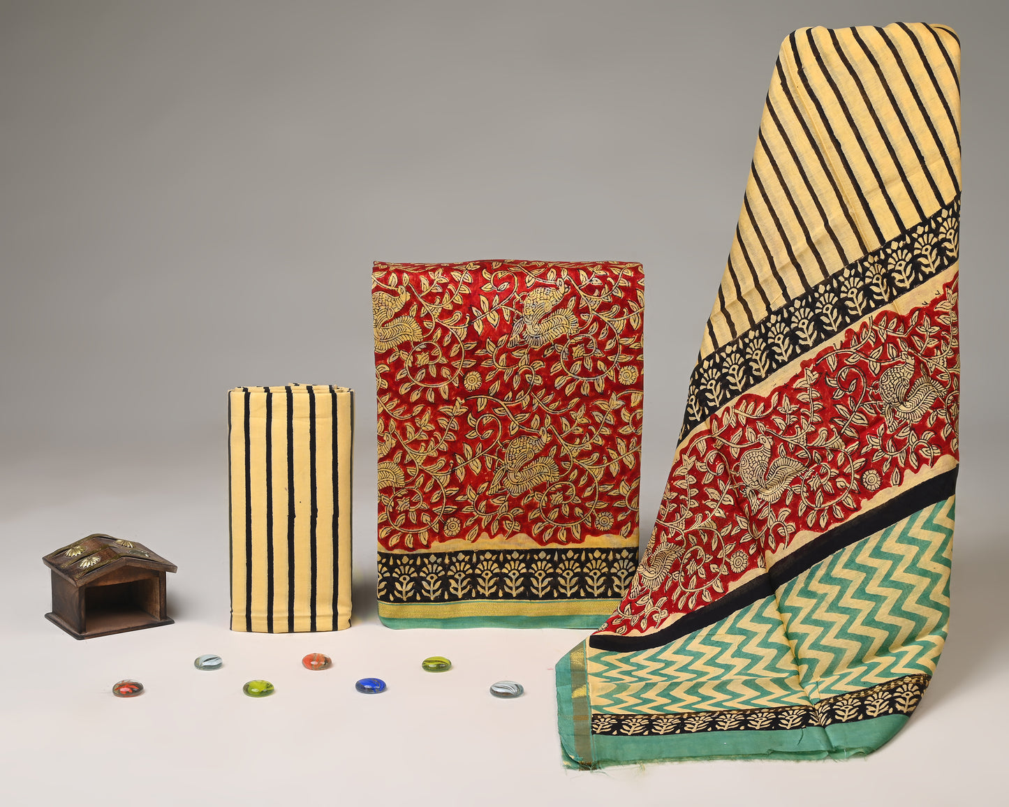 Chanderi Silk Suit Set