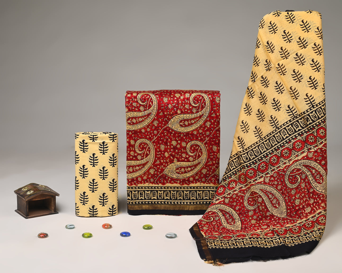 Chanderi Silk Suit Set