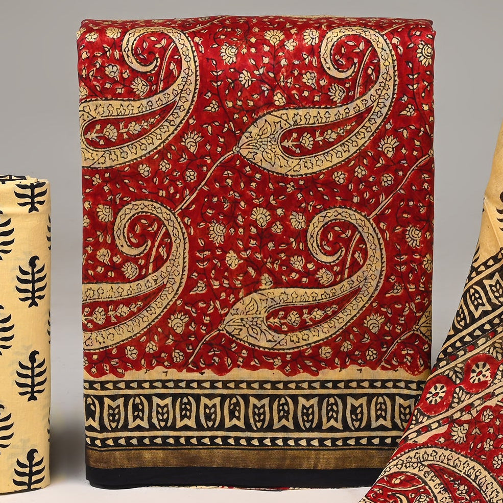 Chanderi Silk Suit Set