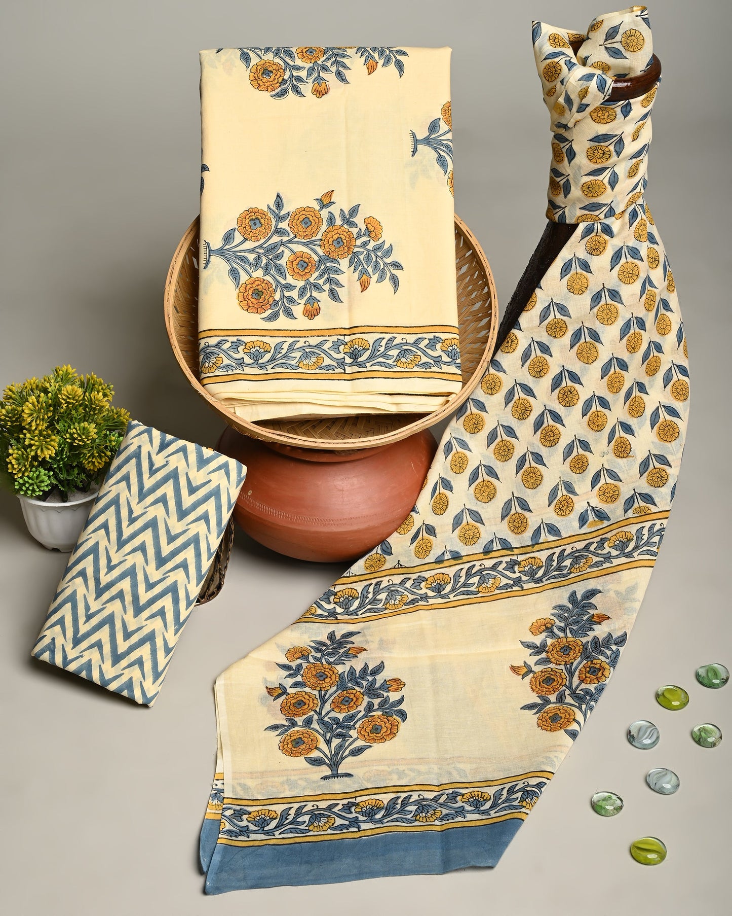 COTTON DUPATTA COTTON SUIT