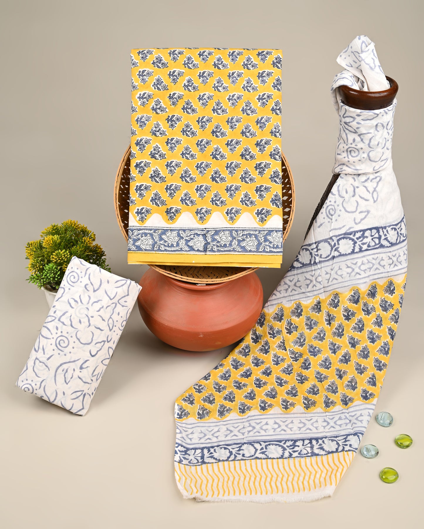 COTTON DUPATTA COTTON SUIT