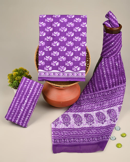 COTTON DUPATTA COTTON SUIT