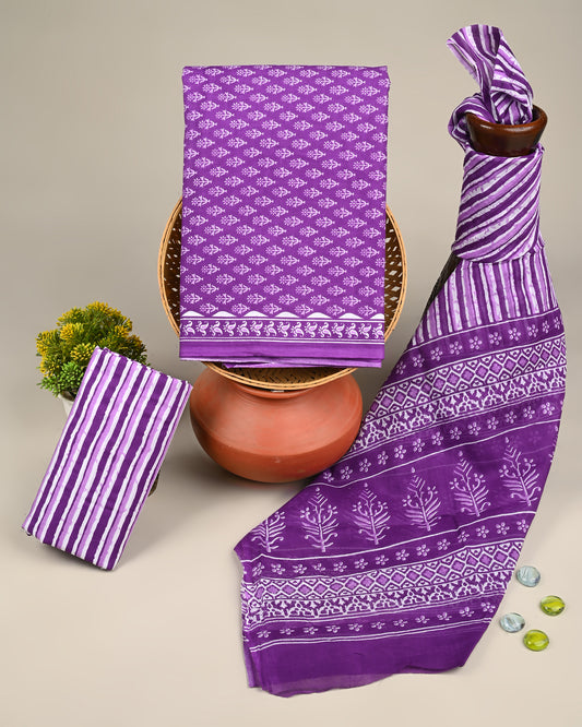 COTTON DUPATTA COTTON SUIT