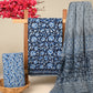 CHIFFON DUPATTA COTTON SUIT