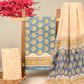 CHIFFON DUPATTA COTTON SUIT