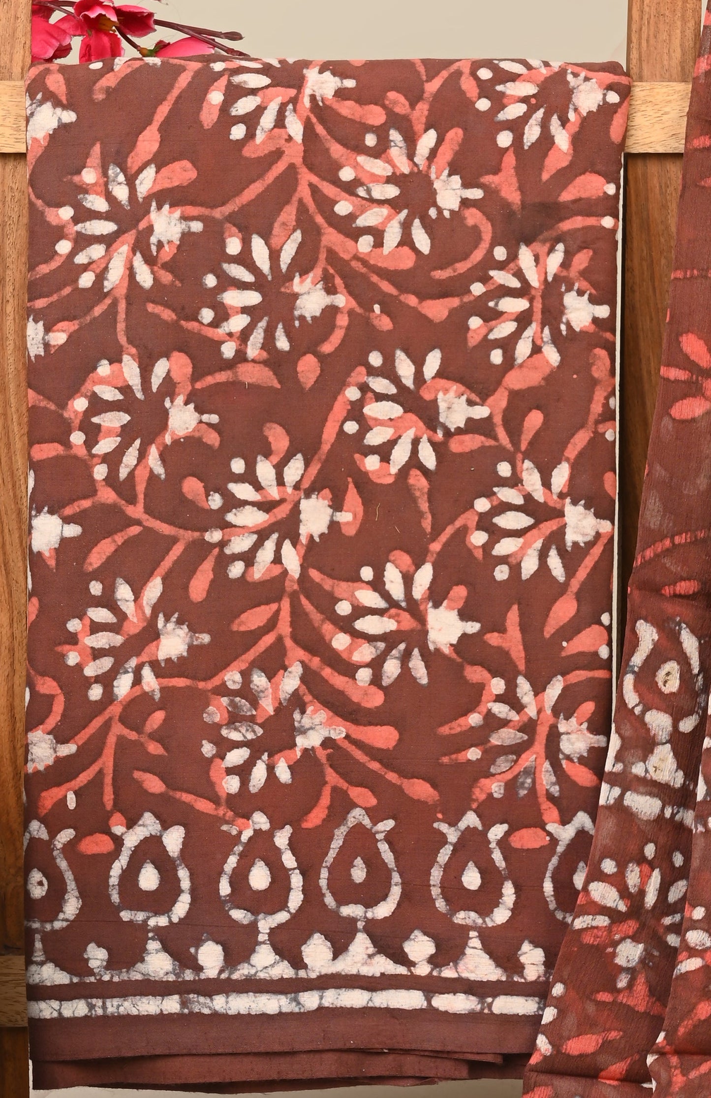 CHIFFON DUPATTA COTTON SUIT