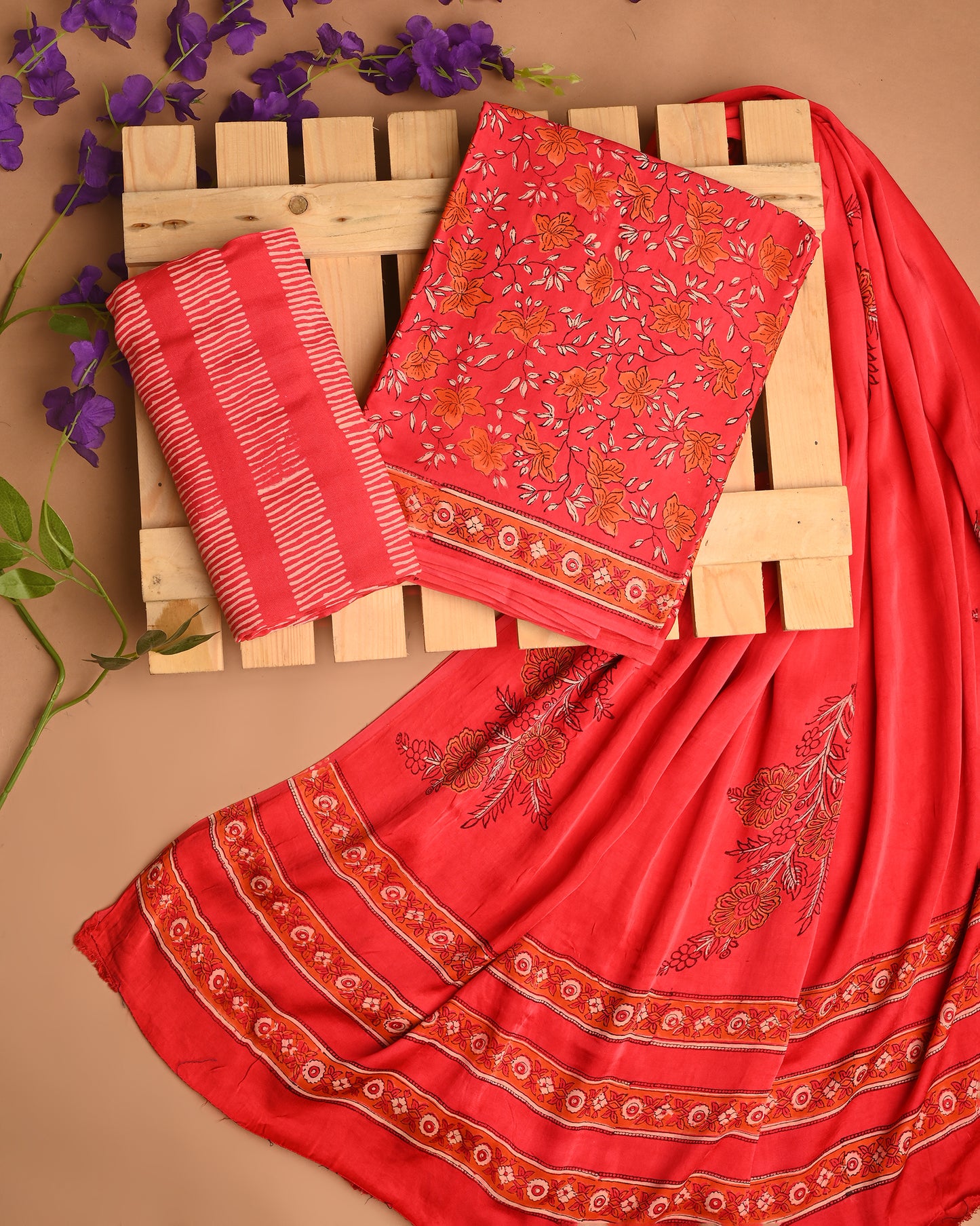 Modal Satin Suit Sets