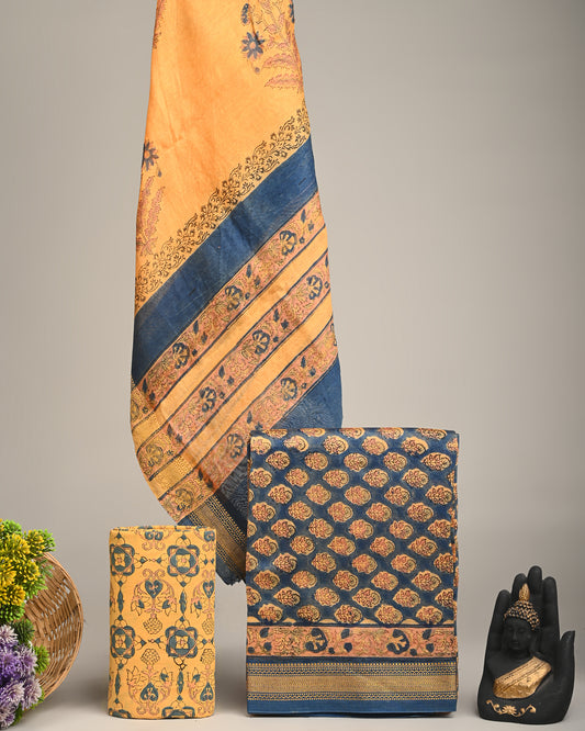 Maheshwari Silk Suit Set