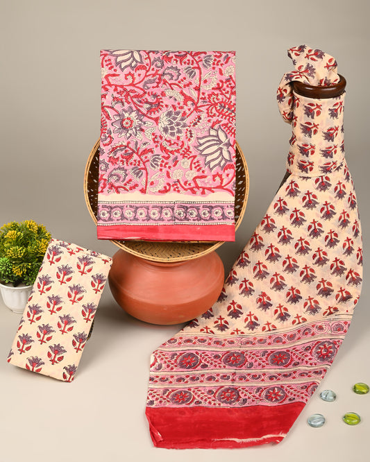 COTTON DUPATTA COTTON SUIT