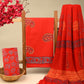 CHIFFON DUPATTA COTTON SUIT