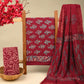 CHIFFON DUPATTA COTTON SUIT