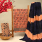 CHIFFON DUPATTA COTTON SUIT