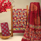 CHIFFON DUPATTA COTTON SUIT