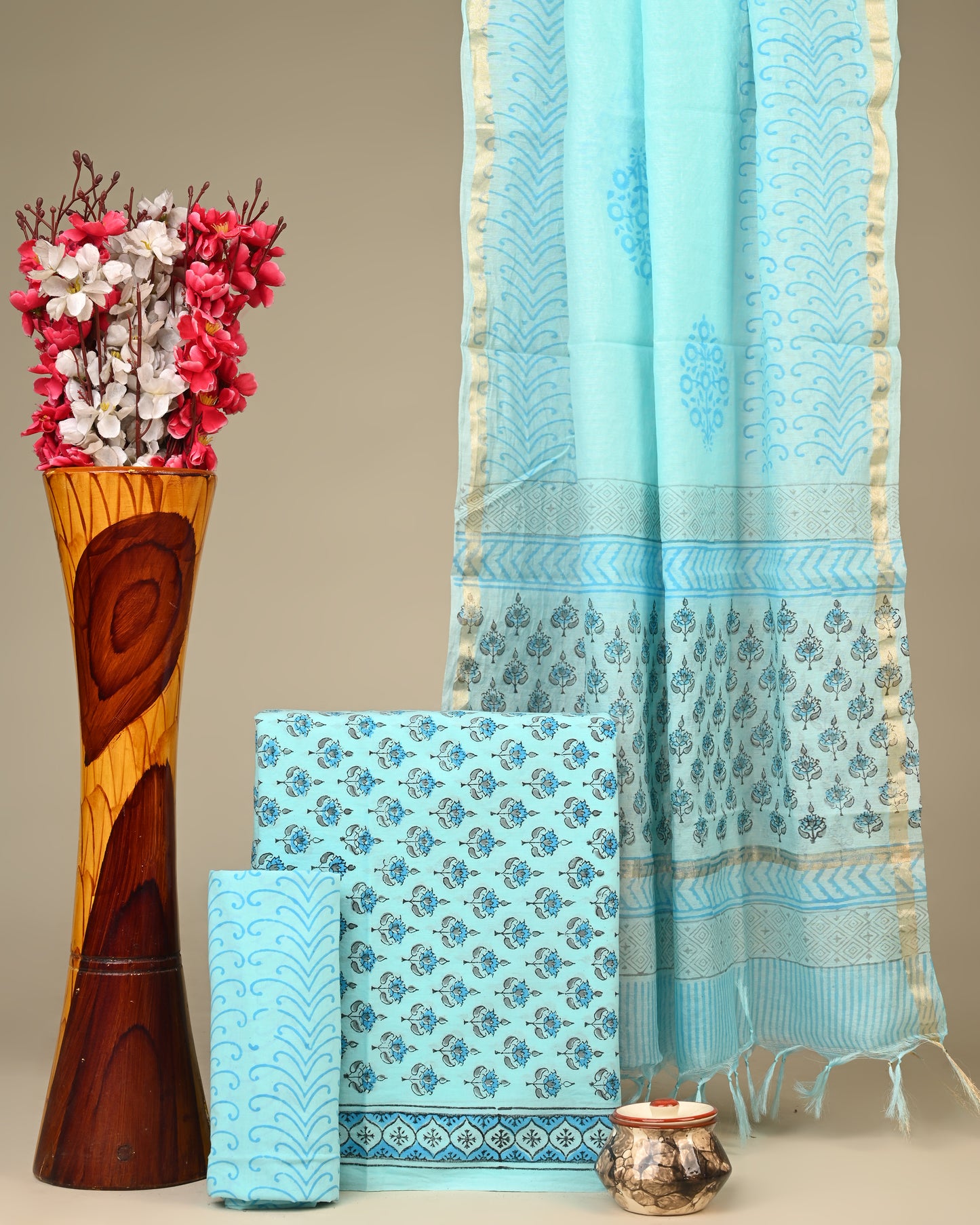 CHANDERI COTTON DUPATTA