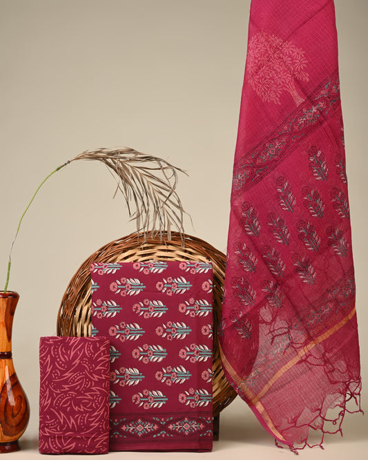 KOTA DORIYA DUPATTA COTTON SUIT
