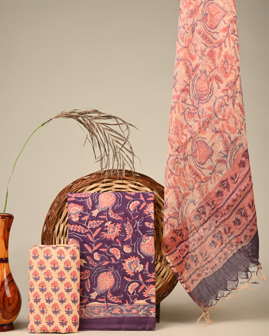 KOTA DORIYA DUPATTA COTTON SUIT