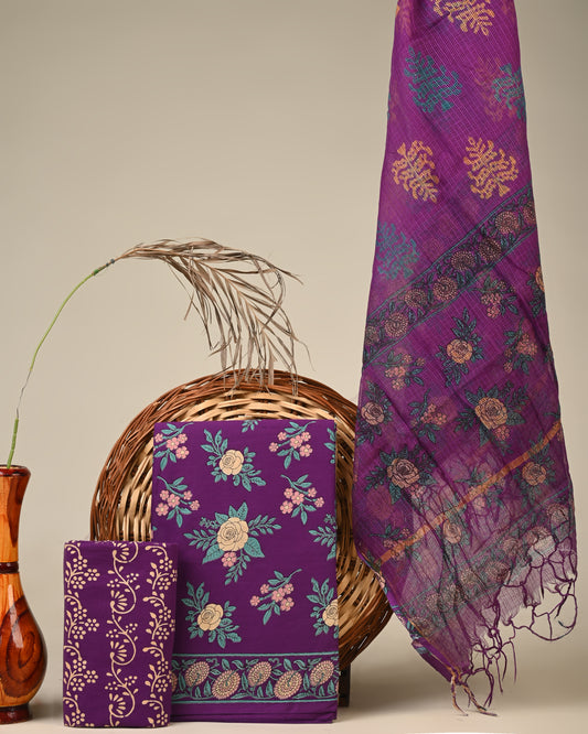 KOTA DORIYA DUPATTA COTTON SUIT