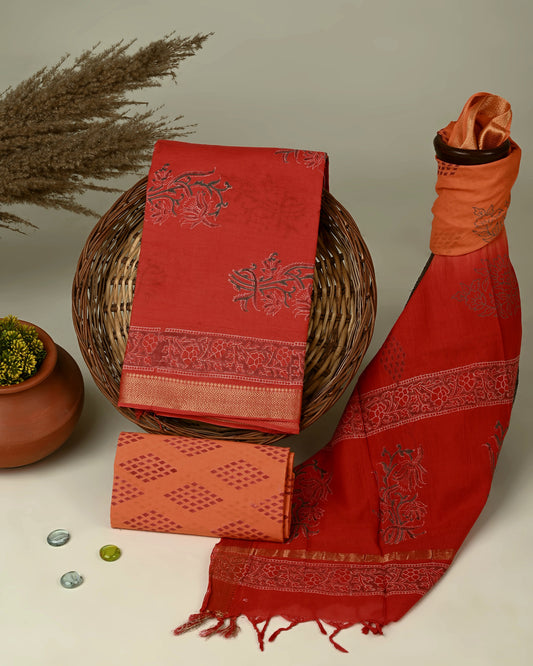 SOUTH COTTON SUITS (MANGALGIRI)