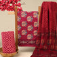 CHIFFON DUPATTA COTTON SUIT