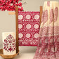 CHIFFON DUPATTA COTTON SUIT