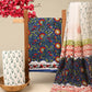 CHIFFON DUPATTA COTTON SUIT