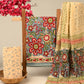 CHIFFON DUPATTA COTTON SUIT