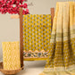 CHIFFON DUPATTA COTTON SUIT