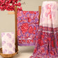 CHIFFON DUPATTA COTTON SUIT