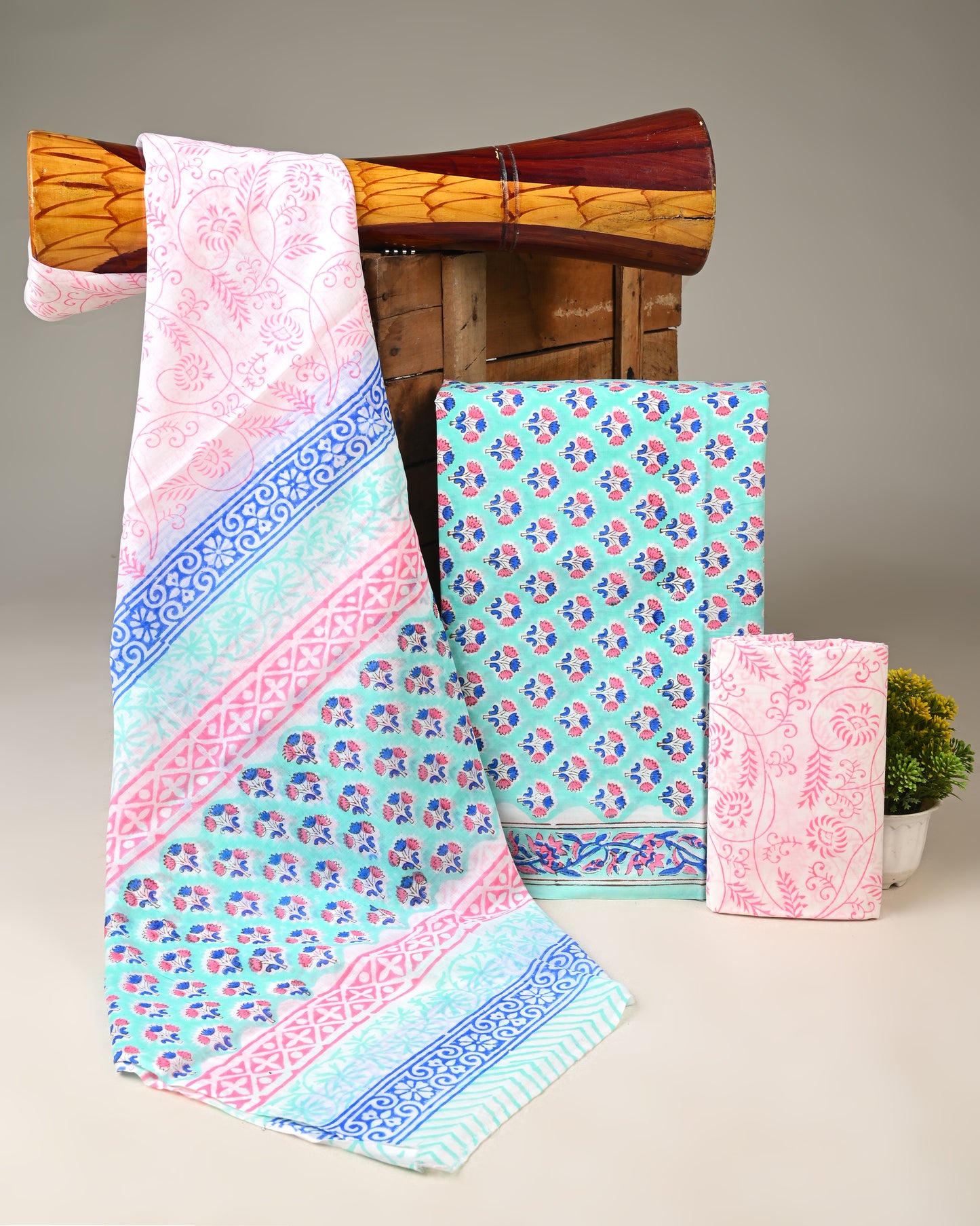 COTTON DUPATTA COTTON SUIT