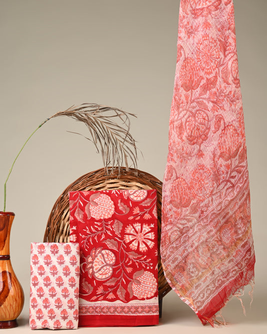 KOTA DORIYA DUPATTA COTTON SUIT