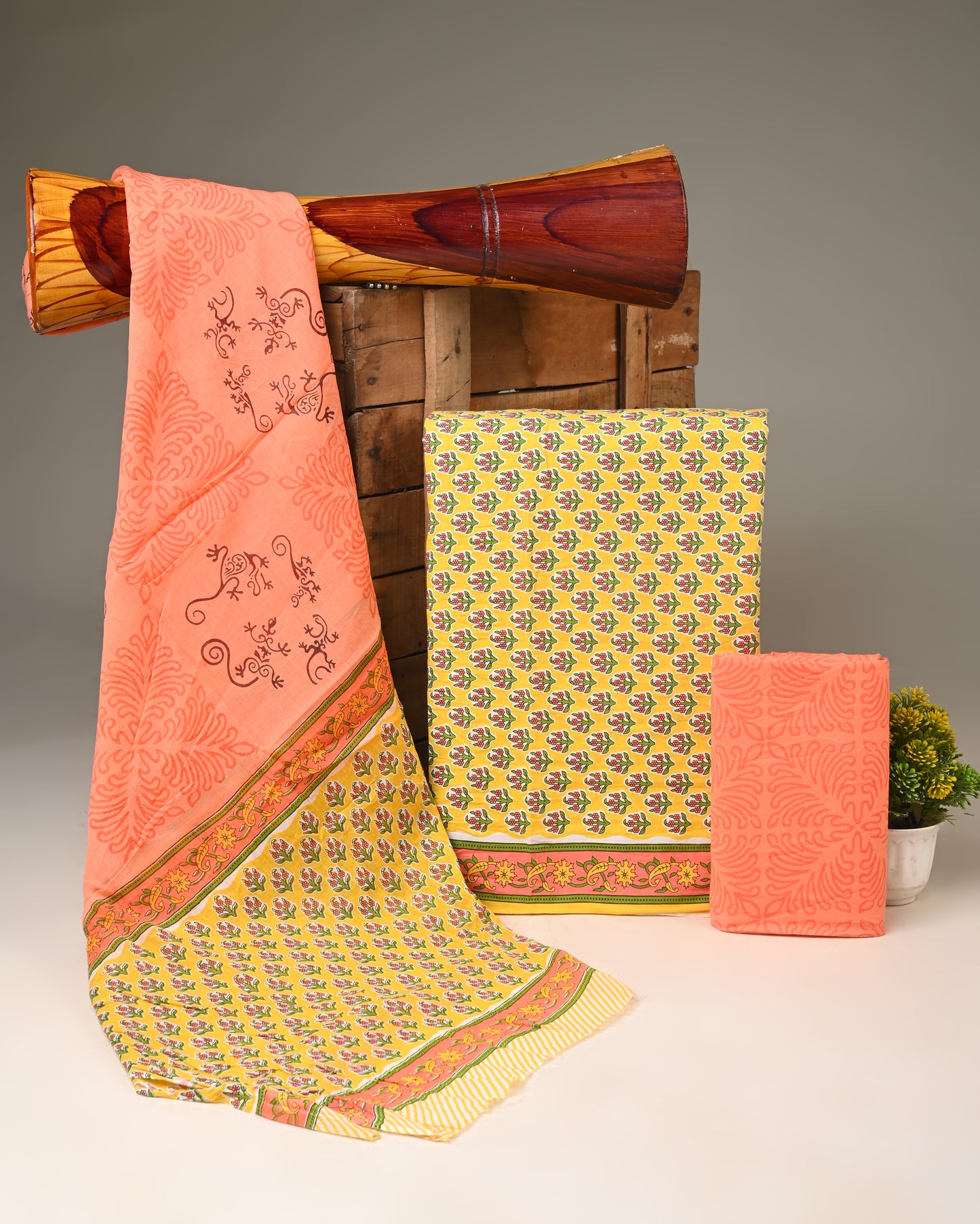 COTTON DUPATTA COTTON SUIT