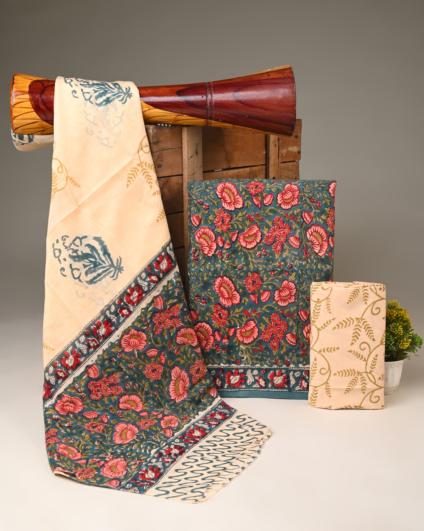 COTTON DUPATTA COTTON SUIT