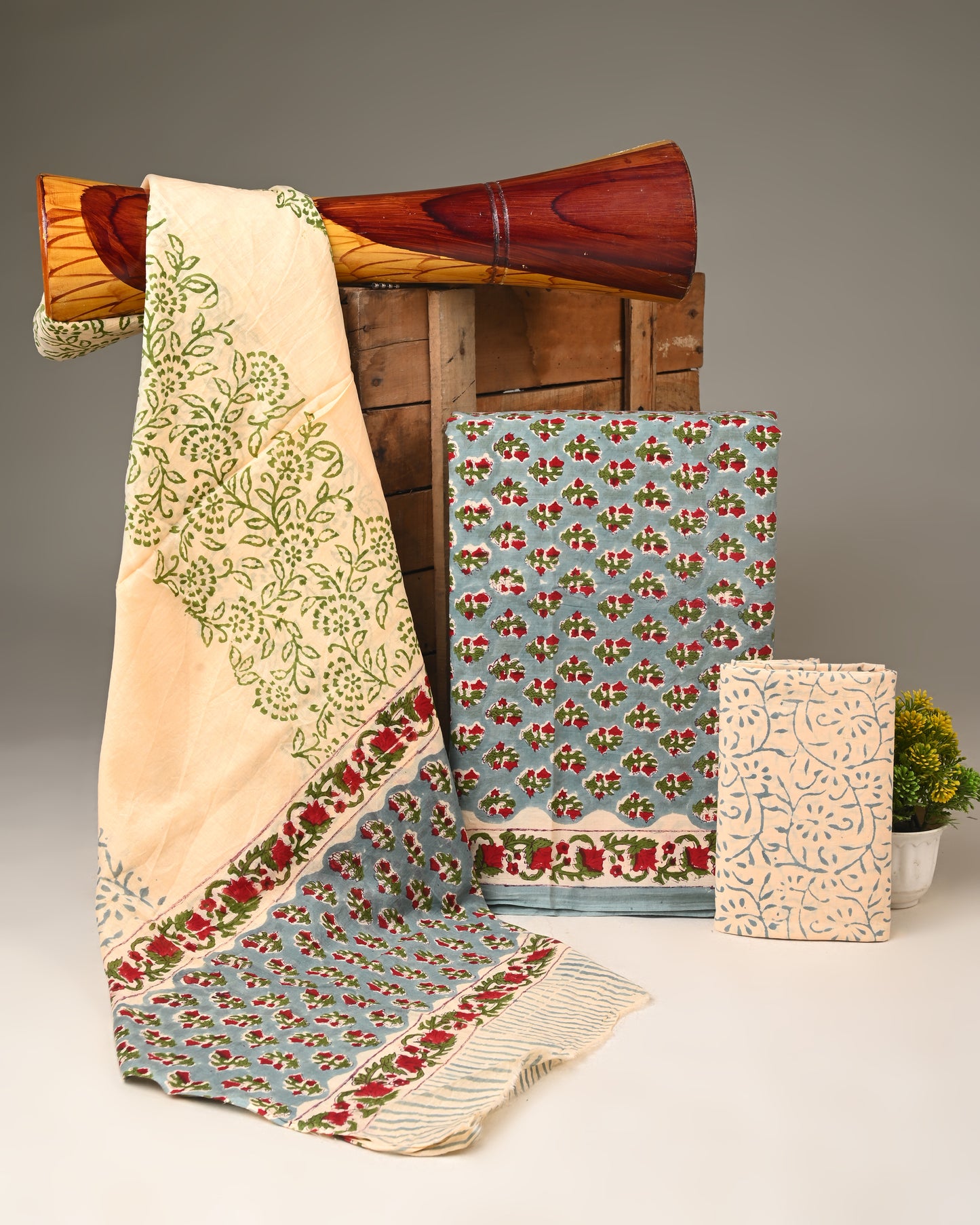 COTTON DUPATTA COTTON SUIT