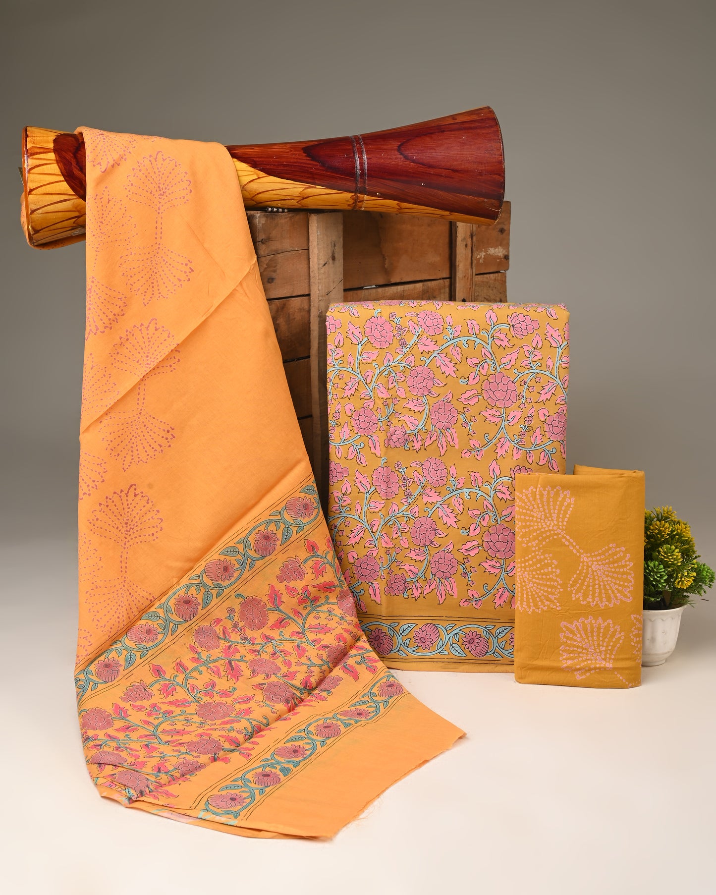 COTTON DUPATTA COTTON SUIT